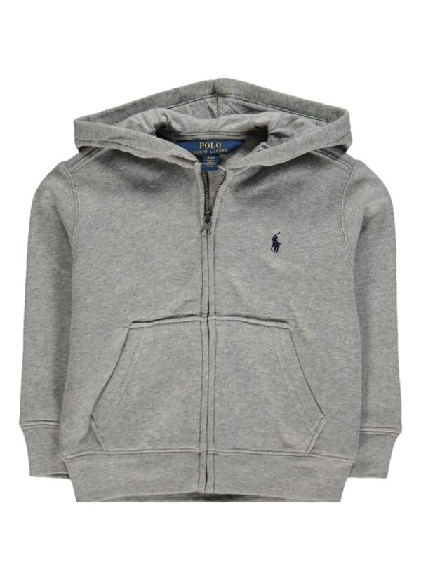 Ralph Lauren fleece hoody met rits