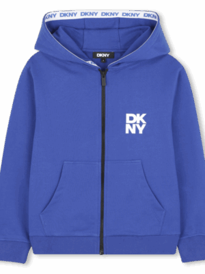 dkny vest met capuchon
