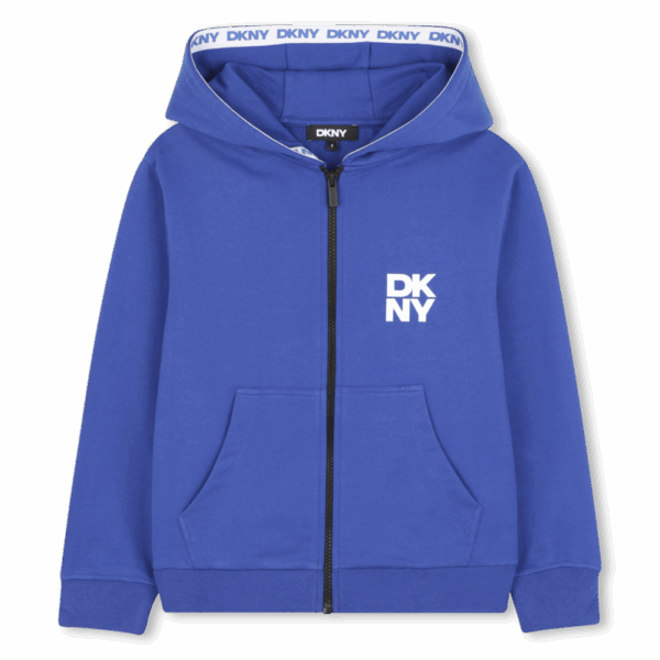 dkny vest met capuchon